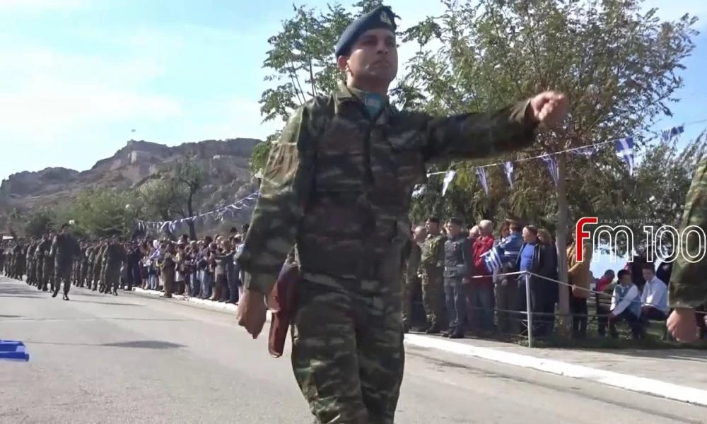 Περηφάνια στη στρατιωτική παρέλαση της 28ς Οκτωβρίου στη Λήμνο (Βίντεο-Εικόνες)